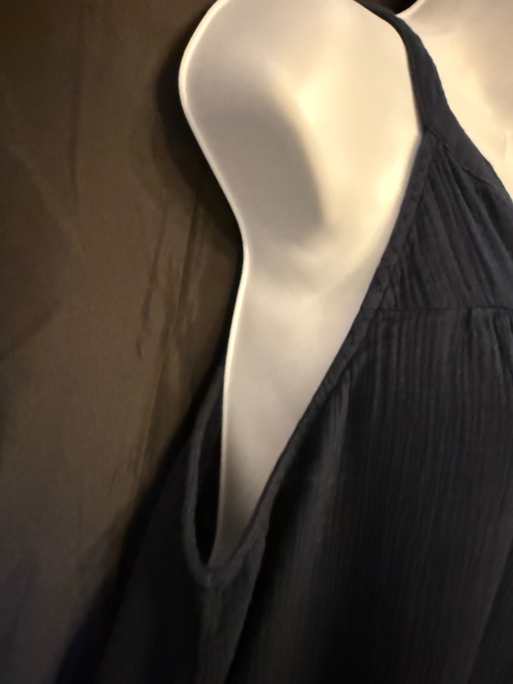 Navy Racerback Maxi Dress (XL) - Picture 11 of 12